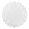 Amercareroyal Lace Doilies, Round, 10 in., White, 5000PK LD10